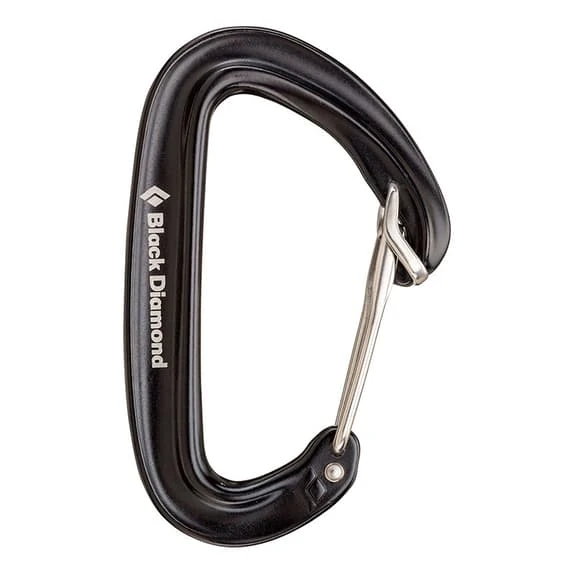 Black Diamond Oz Black Carabiner 1 Black Diamond Oz Black Carabiner