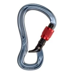 Black Diamond Gridlock Screwgate Carabiner Grey Red