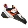 La Sportiva Solution Climbing Shoes White Orange Women
