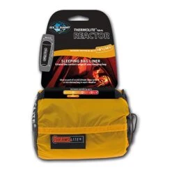 Sea To Summit Thermolite Reactor Sleeping Bag Liner Black