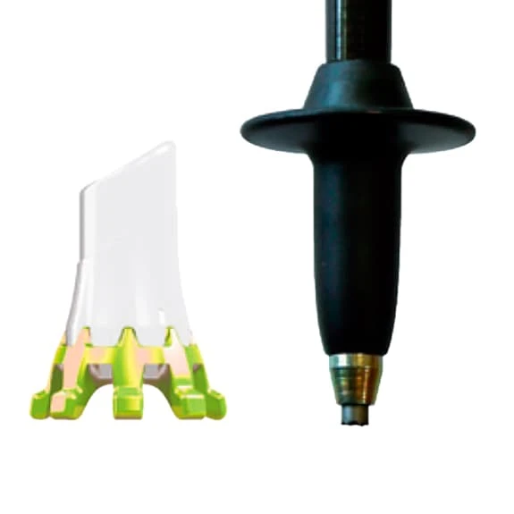 TSL Outdoor Tactil Evo Canes Green Gray (pair) 2 TSL Outdoor Tactil Evo Canes Green Gray (pair) - Image 2