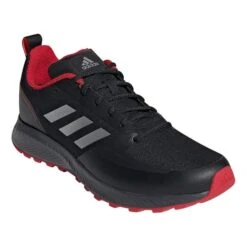 Adidas Runfalcon 2.0 TR Running Shoes Black Grey Red 8 Adidas Runfalcon 2.0 TR Running Shoes Black Grey Red -Outdoor Equipment ad fz3577 003