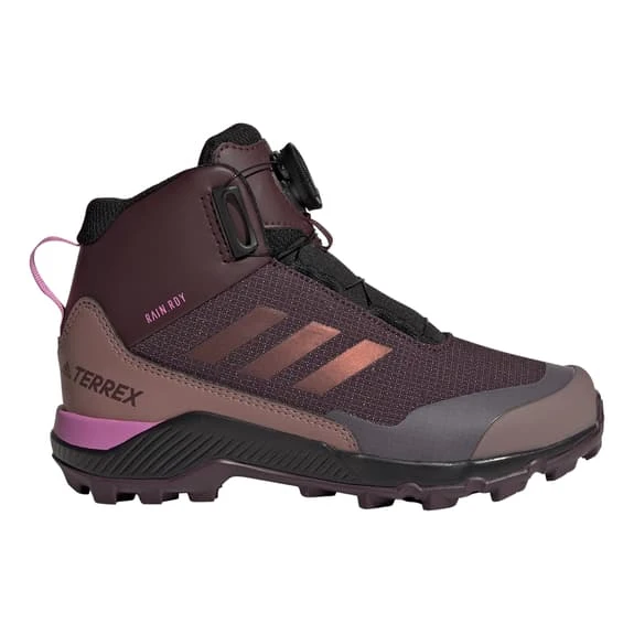 Boots Adidas Terrex Mid BOA RAIN.RDY Maroon Red Grey Children 1 Boots Adidas Terrex Mid BOA RAIN.RDY Maroon Red Grey Children