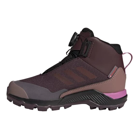 Boots Adidas Terrex Mid BOA RAIN.RDY Maroon Red Grey Children 2 Boots Adidas Terrex Mid BOA RAIN.RDY Maroon Red Grey Children - Image 2