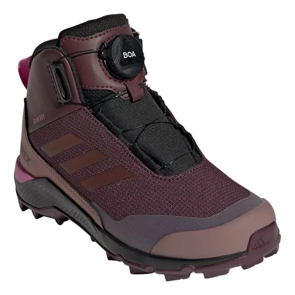 Boots Adidas Terrex Mid BOA RAIN.RDY Maroon Red Grey Children 3 Boots Adidas Terrex Mid BOA RAIN.RDY Maroon Red Grey Children - Image 3