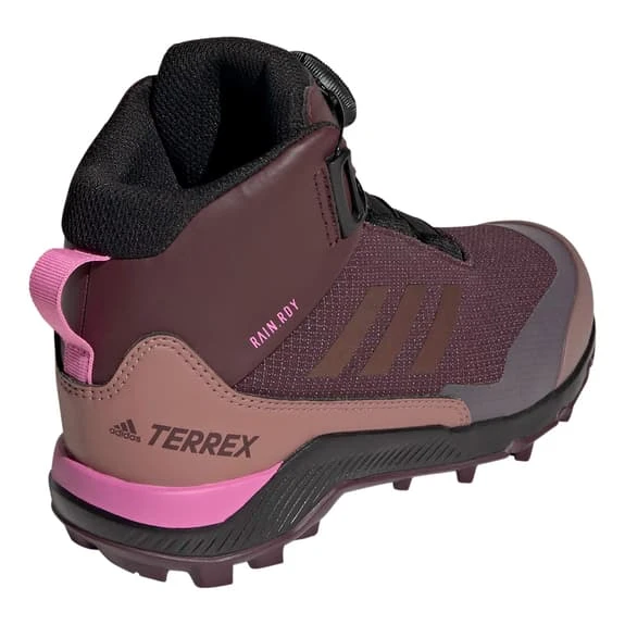 Boots Adidas Terrex Mid BOA RAIN.RDY Maroon Red Grey Children 4 Boots Adidas Terrex Mid BOA RAIN.RDY Maroon Red Grey Children - Image 4