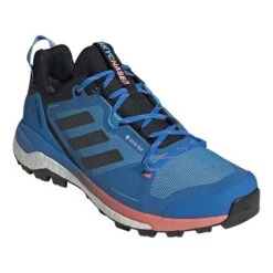 Adidas Terrex Skychaser 2 GORE-TEX Shoes Blue Black Red 8 Adidas Terrex Skychaser 2 GORE-TEX Shoes Blue Black Red -Outdoor Equipment ad gz0321 003