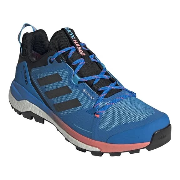 Adidas Terrex Skychaser 2 GORE-TEX Shoes Blue Black Red 3 Adidas Terrex Skychaser 2 GORE-TEX Shoes Blue Black Red - Image 3