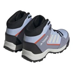 Adidas Terrex Hyperhiker Mid Boots Blue Black Kids -Outdoor Equipment ad hq5821 004