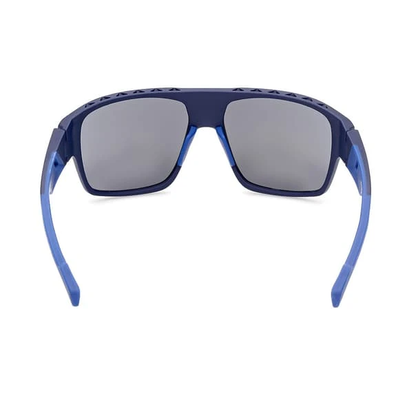 Adidas Sport SP0046 Glasses Matte Blue With Contrast Mirror Blue Lens 4 Adidas Sport SP0046 Glasses Matte Blue With Contrast Mirror Blue Lens - Image 4