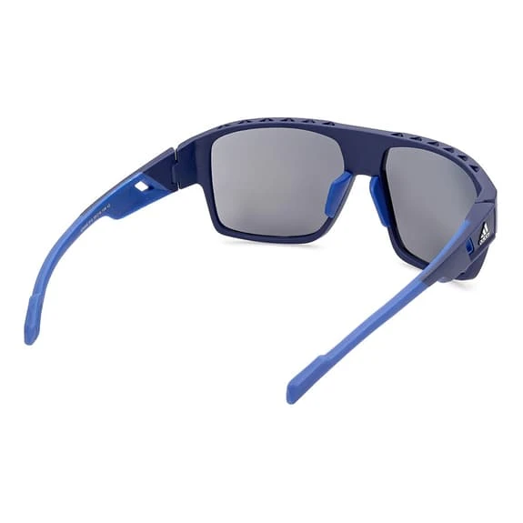 Adidas Sport SP0046 Glasses Matte Blue With Contrast Mirror Blue Lens 5 Adidas Sport SP0046 Glasses Matte Blue With Contrast Mirror Blue Lens - Image 5
