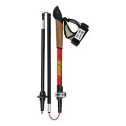 Asolo Traveller DLX Poles Red (Pair)