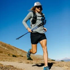 Black Diamond Distance Carbon Running Poles Blue Black (pair) -Outdoor Equipment bd bd1122214031 004