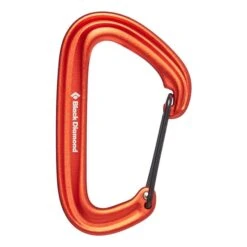 Black Diamond Litewire Carabiner Orange