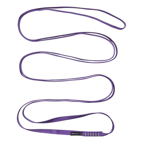 Sewn Straps Black Diamond Nylon Runner 18mm X 180cm Lilac 1 Sewn Straps Black Diamond Nylon Runner 18mm X 180cm Lilac