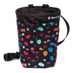 Black Diamond Gym Chalk Bag Black Blue Red