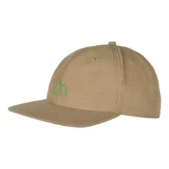Buff Baseball Cap Solid Sand Logo