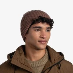 Buff Rutger Beanie Brown Beige -Outdoor Equipment bu 129694.639.10.00 005