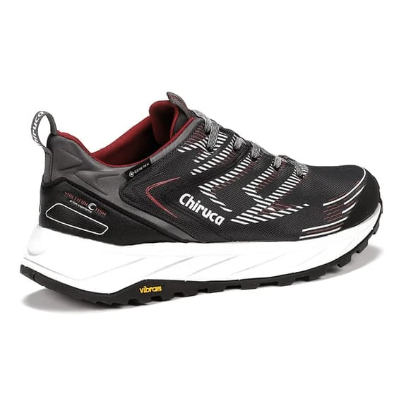 Chiruca Camaguey GORE-TEX Shoes Grey Black Red 5 Chiruca Camaguey GORE-TEX Shoes Grey Black Red - Image 5