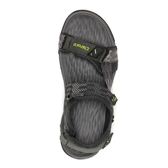 Chiruca Dakar Sandals Dark Grey Lime Green 6 Chiruca Dakar Sandals Dark Grey Lime Green - Image 6