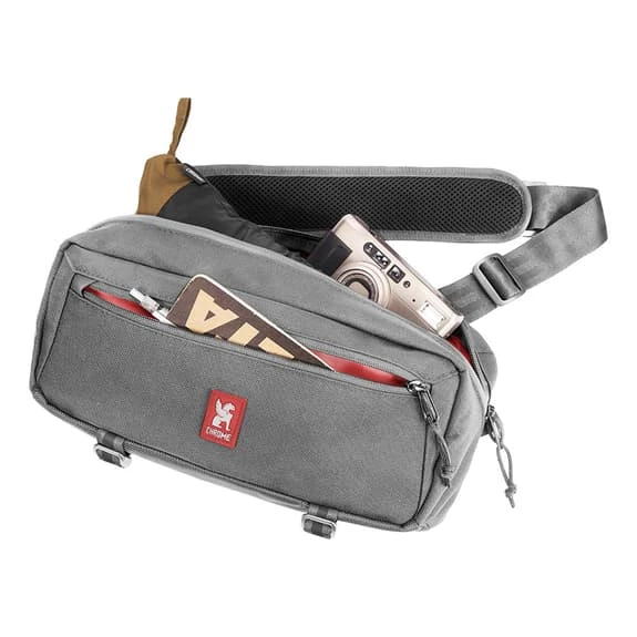 Chrome Mini Kadet 5L Messenger Bag Grey 4 Chrome Mini Kadet 5L Messenger Bag Grey - Image 4