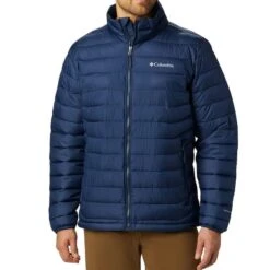 Columbia Powder Lite Jacket Dark Navy Blue