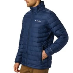 Columbia Powder Lite Jacket Dark Navy Blue -Outdoor Equipment cl 1698001 467 005