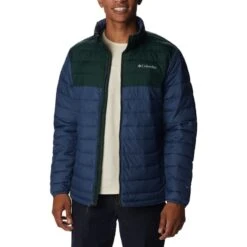 Columbia Powder Lite Jacket Navy Blue -Outdoor Equipment cl 1698001 477 004