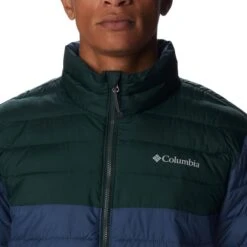 Columbia Powder Lite Jacket Navy Blue -Outdoor Equipment cl 1698001 477 006