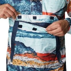 Columbia Challenger Light Jacket Blue Red Orange -Outdoor Equipment cl 1714291 329 006