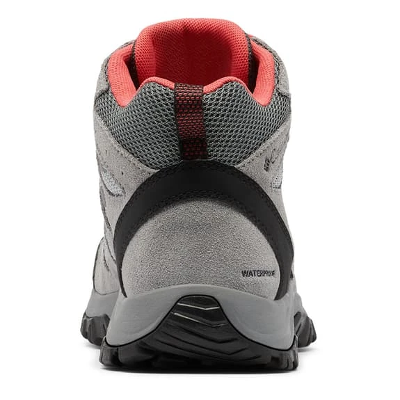 Columbia Redmond III Waterproof Boots Grey Red Women 3 Columbia Redmond III Waterproof Boots Grey Red Women - Image 3