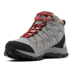 Columbia Redmond III Waterproof Boots Grey Red Women 10 Columbia Redmond III Waterproof Boots Grey Red Women -Outdoor Equipment cl 1940611 088 005