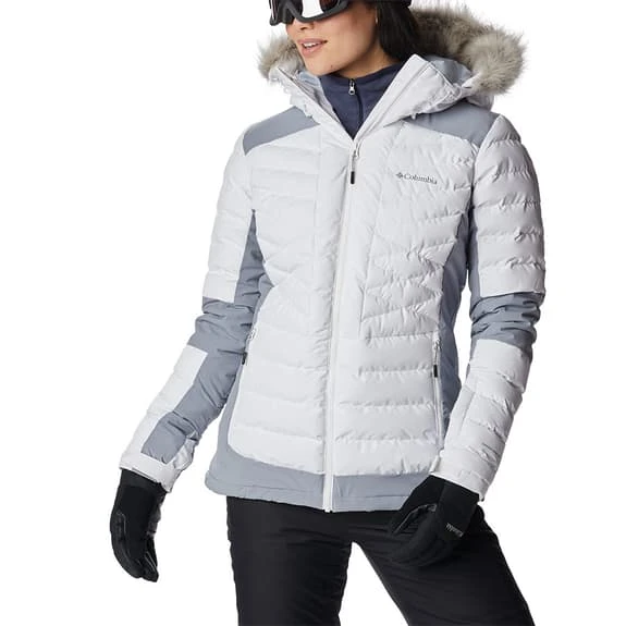 Columbia Bird Mountain Omni-Heat Infinity Insulated Jacket White Women 1 Columbia Bird Mountain Omni-Heat Infinity Insulated Jacket White Women