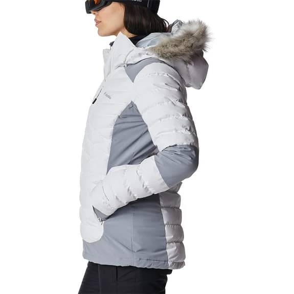 Columbia Bird Mountain Omni-Heat Infinity Insulated Jacket White Women 3 Columbia Bird Mountain Omni-Heat Infinity Insulated Jacket White Women - Image 3
