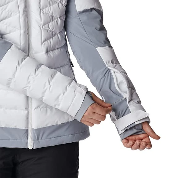 Columbia Bird Mountain Omni-Heat Infinity Insulated Jacket White Women 6 Columbia Bird Mountain Omni-Heat Infinity Insulated Jacket White Women - Image 6