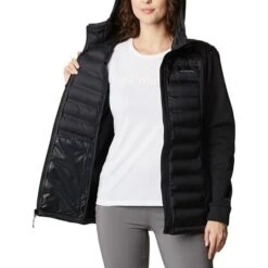 Columbia Out-Shield Insulated Jacket Black Women -Outdoor Equipment cl 1958903 010 004