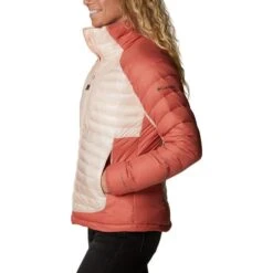 Columbia Labyrinth Loop Omni-Heat Infinity Jacket Light Pink Women -Outdoor Equipment cl 1960633 890 003