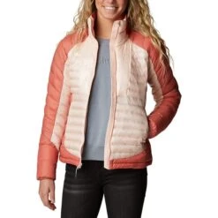Columbia Labyrinth Loop Omni-Heat Infinity Jacket Light Pink Women -Outdoor Equipment cl 1960633 890 004