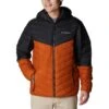 Columbia Eddie Gorge Omni-Heat Infinity Hooded Jacket Orange Black