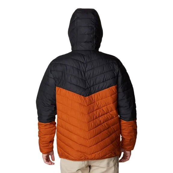 Columbia Eddie Gorge Omni-Heat Infinity Hooded Jacket Orange Black 2 Columbia Eddie Gorge Omni-Heat Infinity Hooded Jacket Orange Black - Image 2