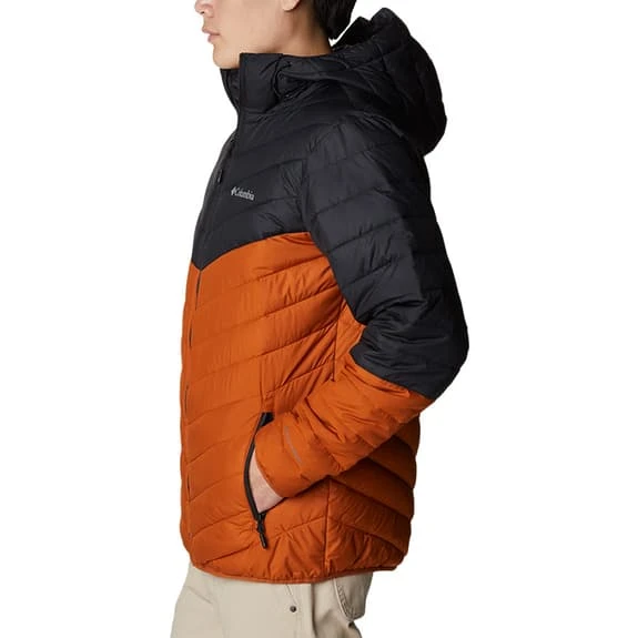 Columbia Eddie Gorge Omni-Heat Infinity Hooded Jacket Orange Black 3 Columbia Eddie Gorge Omni-Heat Infinity Hooded Jacket Orange Black - Image 3