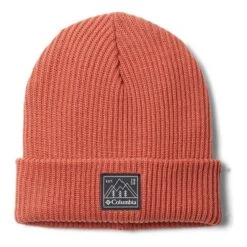 Columbia Whirlibird Cuffed Beanie Coral Red Kids