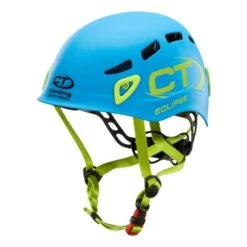 Climbing Technology Eclipse Helmet Blue Green Kids