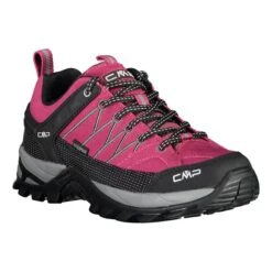 CMP Rigel Low WaterProof Trekking Shoes Pink Grey Women -Outdoor Equipment cmp 3q13246 10hh 006