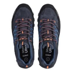 CMP Rigel Low Trainers Navy Blue Orange 9 CMP Rigel Low Trainers Navy Blue Orange -Outdoor Equipment cmp 3q13247 27nm 004