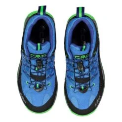 Shoes CMP Kids Rigel Low Waterproof Blue Green Children -Outdoor Equipment cmp 3q54554 29ll 005