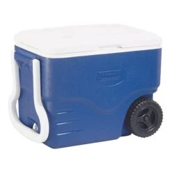 Coleman Performance Portable Cooler With Wheels 4QT 37.5L Light Blue White