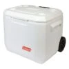 Coleman Marine Xtreme 50 QT Portable Cooler With Wheels 47L White