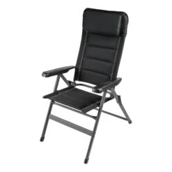 Outdoor Equipment 6 Dometic Luxury Firenze Folding Chair Black