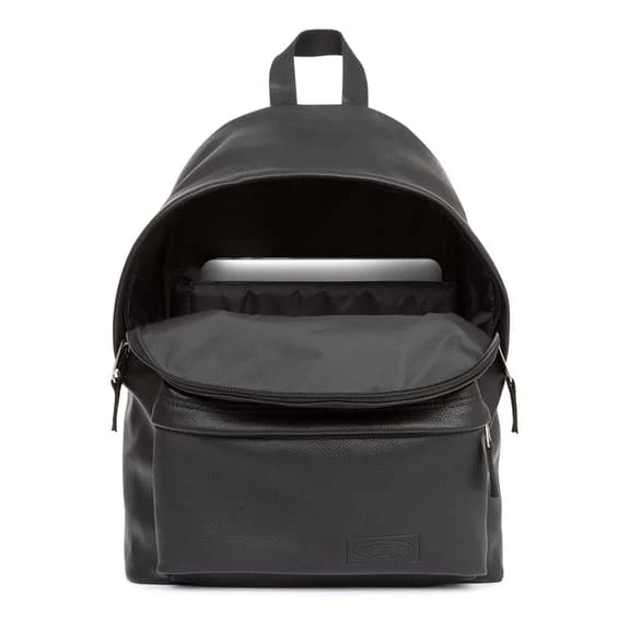 Eastpak Padded Pak'R Grained 24L Backpack Glossy Black 4 Eastpak Padded Pak'R Grained 24L Backpack Glossy Black - Image 4